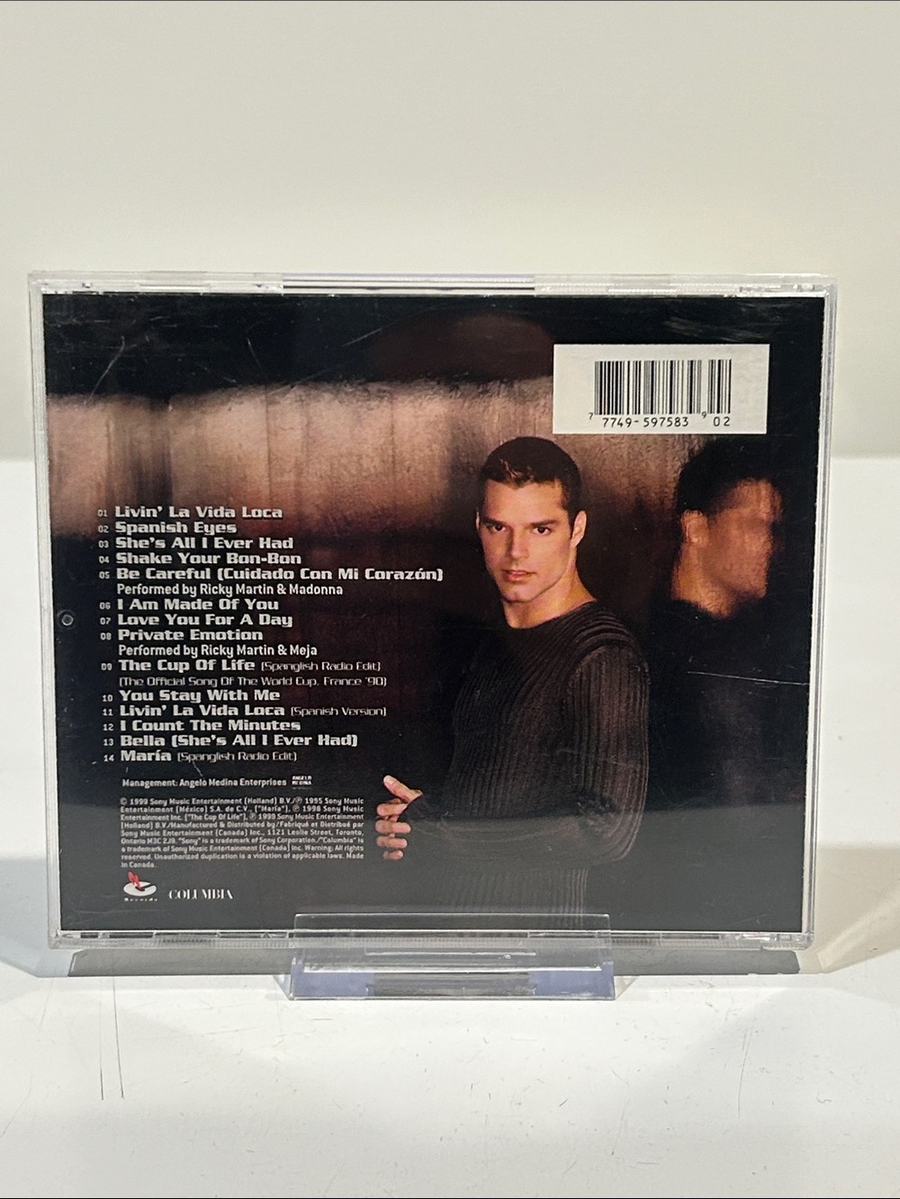 🤯5 for $20🤯 Ricky Martin “Ricky Martin” CD [Dance Pop] - Picture 2 of 2